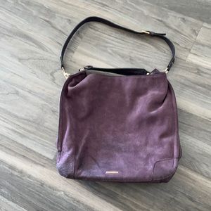 Suede Rebbecca Minkoff tote bag